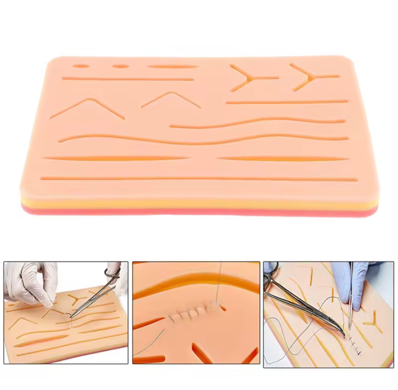 Kit d’entraînement à la suture en silicone